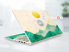 Dell Protective Skin Inspiron 16 Laptop Sticker Sunrise Art Design Art favesky