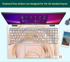 Laptop Decal Pink Swirl Texture Pattern Customize Skin for Laptop favesky