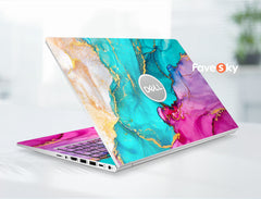 Custom Decal for Latitude Colorful Marble Design Unique Gifts for her favesky