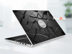 Inspiron 16 5640 Black Geometric Pattern Office Decoration for Colleagues favesky