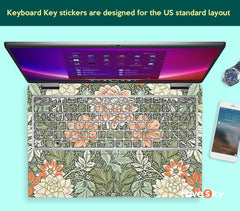 HP Envy 13 Sticker Floral Elegance Design Gift for Nature Lovers favesky