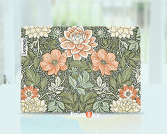 ThinkPad X1 Carbon laptop Sticker Retro Art Flower Design Creative Gift favesky