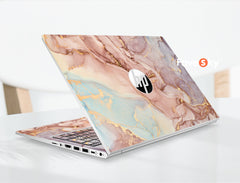 HP Spectre x360 Skin Pink Gold Marble Artisan Gift for Creative Souls favesky