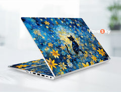 Custom Laptop Skin Dell Sticker Aesthetic Design Cat Pattern Art Gift favesky