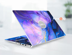 Precision 5490 Fantasy Purple Marble Design Laptop Sticker favesky