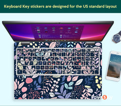 Laptop Skin Dell Decal Forest Theme Style Plants Design Customization favesky