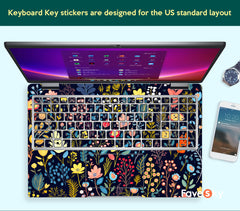 Dell Laptop Skins Personalized Stickers Custom Decal Flowers Fine Art favesky