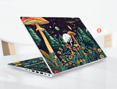 15-fc Skin Enchanted Forest Mushrooms and Stars Gift for Nature Enthusiasts favesky