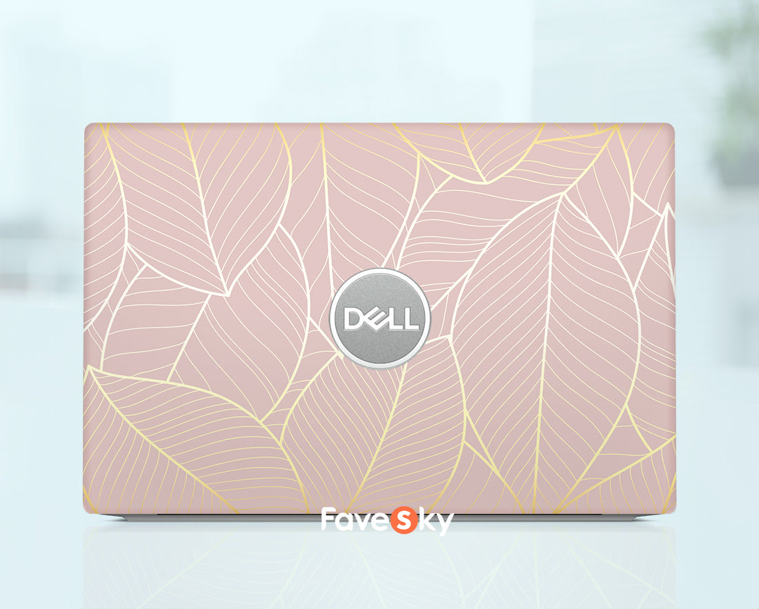 Precision 5690 Gold Leaf Decal Full Coverage Protective Laptop Skin favesky