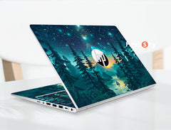 HP Pavilion 16-ad Skin Night Lake Scenery Accessory Gift for Stargazers favesky