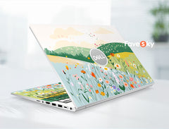 Dell Laptop Skins Gifts for Mom Custom Sticker Personalized Decal Nature favesky