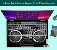 ThinkPad X12 laptop Decals Retro Music Speaker Design Creative Gift favesky