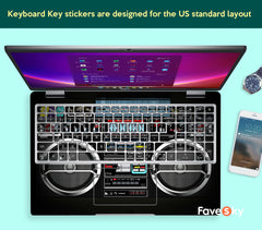 HP ZBook 15u G5 Skin Vintage Audio Design Gift for Music Lovers favesky