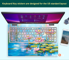 Custom Sticker Dell Laptop Skin Art Decal Gifts for Her Personalized Gift favesky