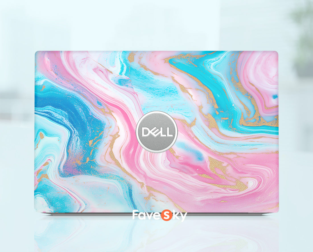 Custom Laptop Sticker Dell Vinyl Decals 15 Inch Ultra-thin Skin Colourful favesky