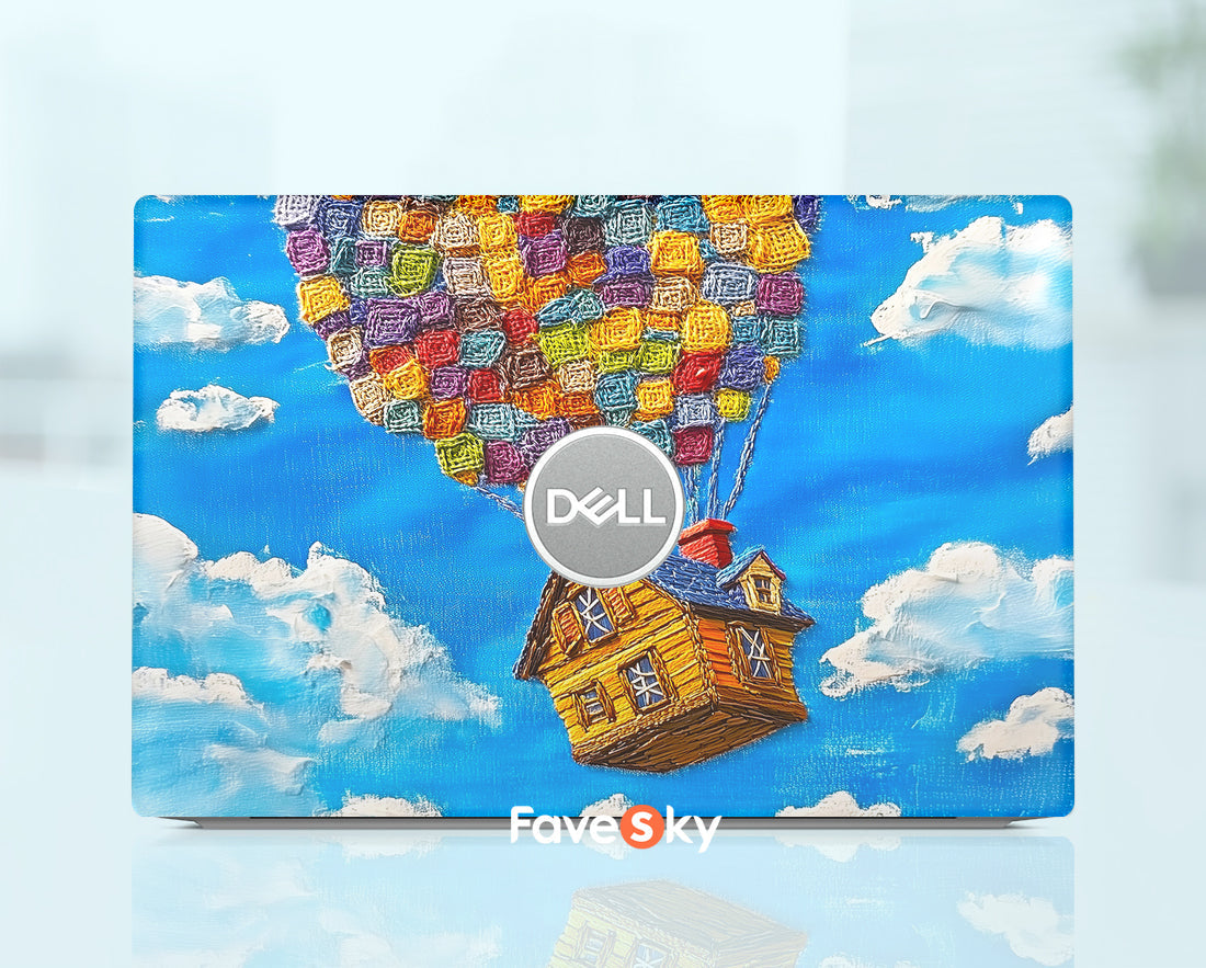 Dell Laptop Skin 7445 Protection Decal Custom Sticker Colorful Cartoon Art favesky