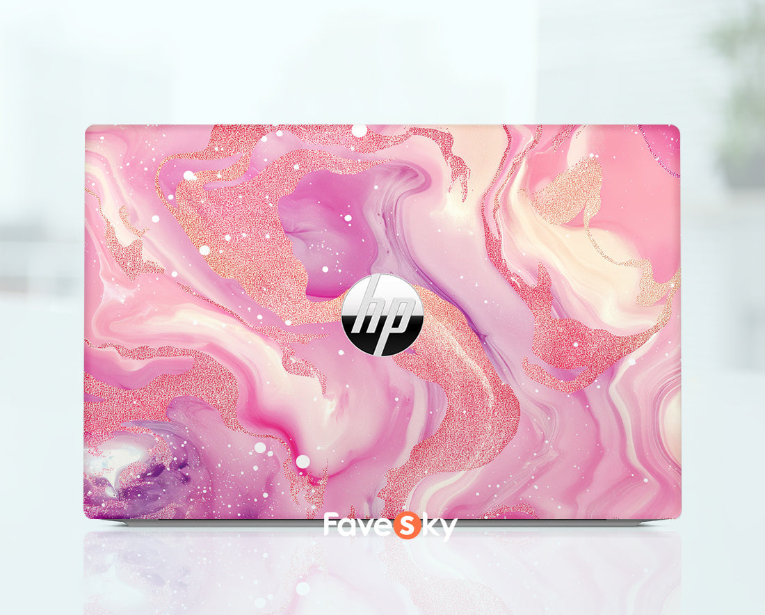 Pavilion 13 Accessory Pink Gold Marble Design Radiant Gift for Trendsetters favesky