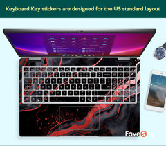 Laptop Skin Protect Dell G15 Vinyl Decal Personalised black cool Design favesky