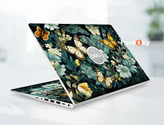 Laptop skins for Dell Latitude 5520 Decal Personalized Customizable Black favesky