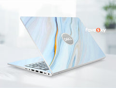 Dell Laptop Skin Xps 15 9530 Personalized White Mable Design Vinyl Gift favesky
