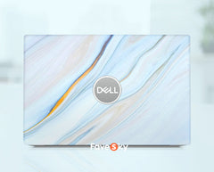 Dell Laptop Skin Xps 15 9530 Personalized White Mable Design Vinyl Gift favesky