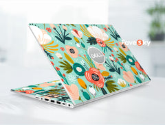 Laptop Skin Dell Xps 14 9440 Sticker Unique plant art design Gifts For Her favesky