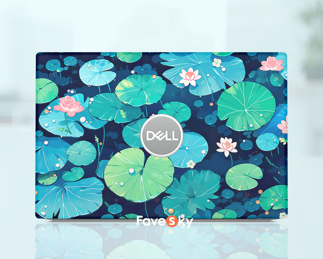 Dell Laptop Skin Latitude 5400 Green Plant Design Vinyl Decal Art Gift favesky