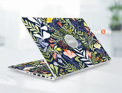 Dell Accessories Laptop Skin Inspiron 14 Personalized Green Plants Design favesky