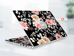 Dell Laptop Accessories Latitude 3450 Bright Flower Design Skins & Wraps favesky