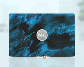 Dell Laptop Office Accessories Dark Blue Marble Texture Custom New Job Gift favesky