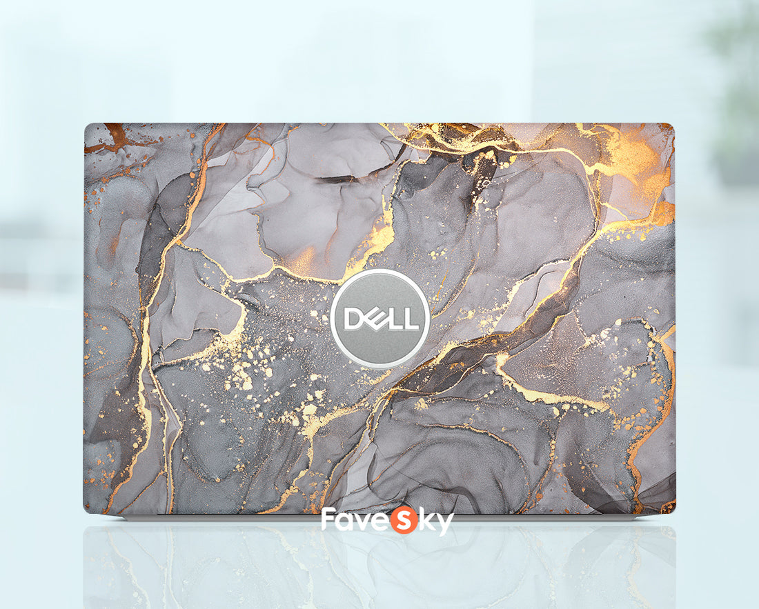 Dell Laptop Skin Marble Design Latitude 5540 Custom Sticker Gift For Mom favesky