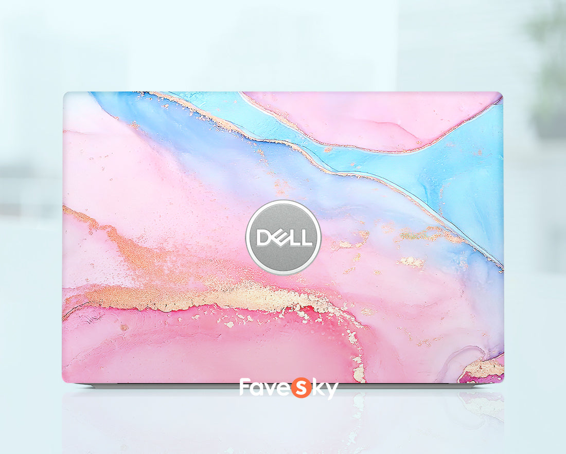 Dell Sticker Latitude 7450 Marble Texture Vinyl Decal Unique Gift XPS Skin favesky