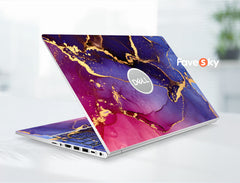 Dell Accessories Vostro 5471 Laptop Skin Purple Marble Vinyl Sticker Art favesky