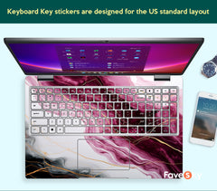 Dell Accessories XPS 13 9315 Skin Marble Texture Design Custom Sticker favesky