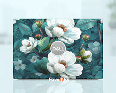 Dell 16inch Laptop Skins Custom Decals Gifts For Girl Nature Green Plants favesky