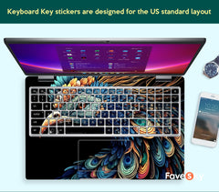 Dell Portable Computer Accessories Animal Art Design Vostro Laptop Skins favesky