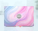 Dell Pre-Cut Custom Laptop Skin Precision Decals Design Marble Texture favesky