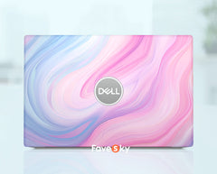 Dell Pre-Cut Custom Laptop Skin Precision Decals Design Marble Texture favesky