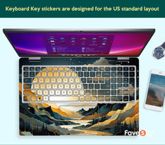 Art Laptop Skin Dell Accessories 5640 Decal Fantasy Moon Landscape Design favesky