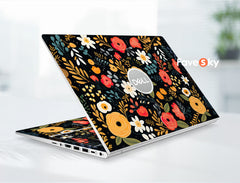 Dell Accessories Latitude 7420 Laptop Skin Custom Sticker Flowers Pattern favesky