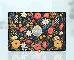 Dell Accessories Latitude 7420 Laptop Skin Custom Sticker Flowers Pattern favesky