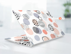 Dell Accessories Latitude 7410 Laptop Skin Custom Sticker Pink Marble favesky