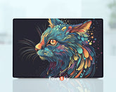 Custom Sticker Dell Laptop Skin Decal Abstract Design Animal Cat Pattern favesky