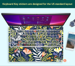 Dell G16 7630 Laptop Skin Green Plant Design Vinyl Decal Art Sticker XPS favesky