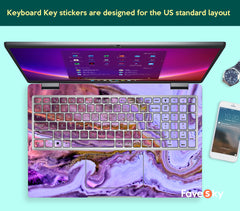 HP 1040 G7 Decal Purple Gold Marble Art Perfect Gift for Luxury Lovers favesky