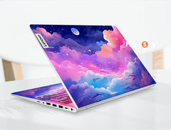 Yoga 9i laptop Skin dreamy starry sky cloud art design creative gift favesky