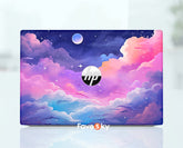 HP Omen 15 Wrap Shimmering Purple Nebula Design Ideal Gift for Visionaries favesky