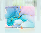 ThinkPad X12 Detatchable laptop Skin Artistic Flowing Color Abstract Design favesky