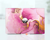 HP Envy 13 Computer Decal Fantasy Pink Gold Abstract Art Design Unique Gift favesky