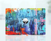 HP ZBook Firefly laptop decals Vibrant and colorful abstract art design favesky